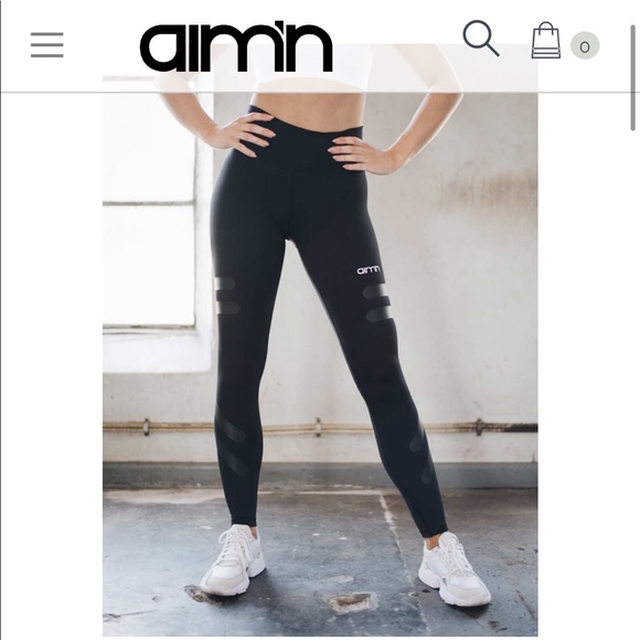 AIM’N Gray Tribe Leggings - Picture 2 of 6